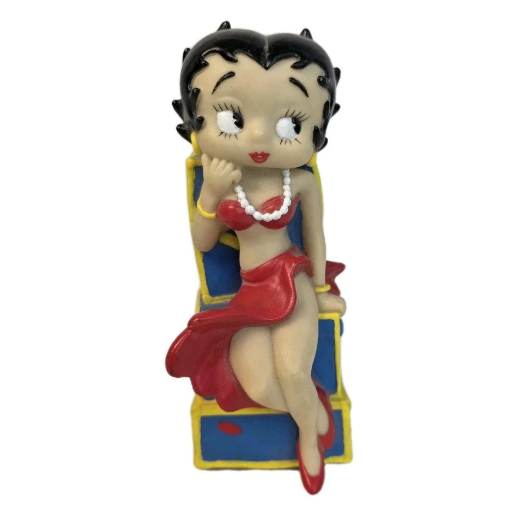 1990's Betty Boop On Suitcases 6.25